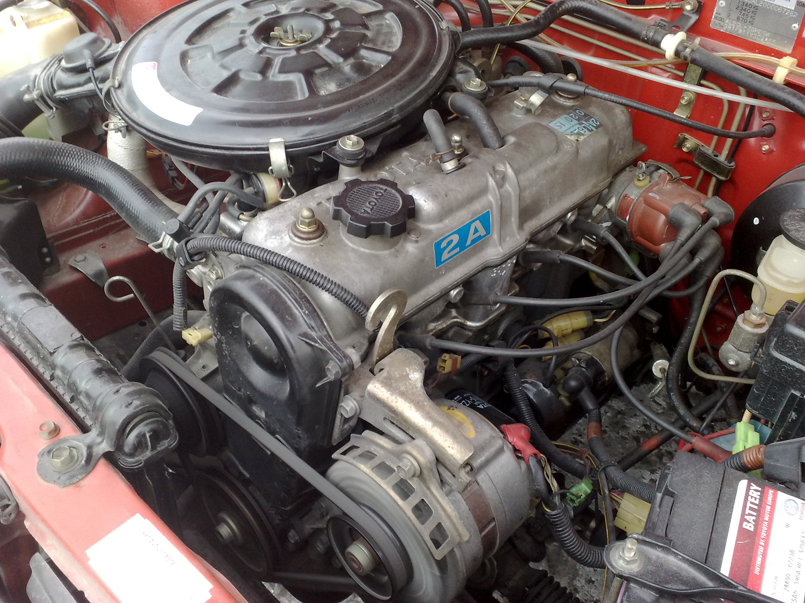 двигатель 2A на Тойоте Корола 2-го поколения